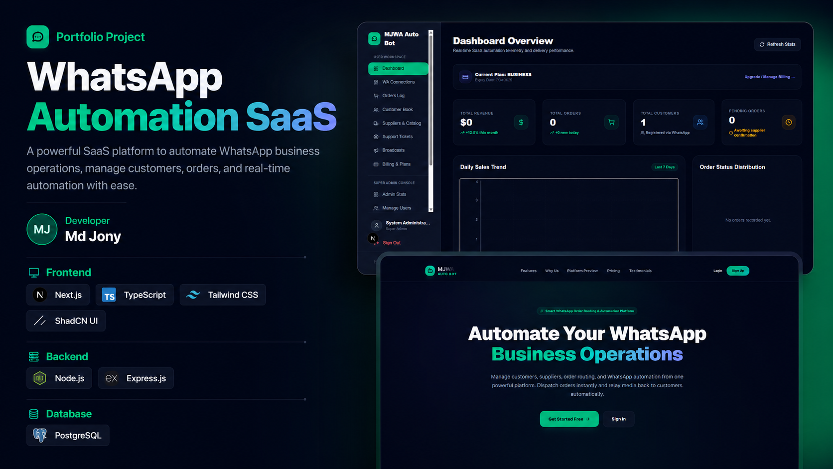 WhatsApp Automation (SaaS)
