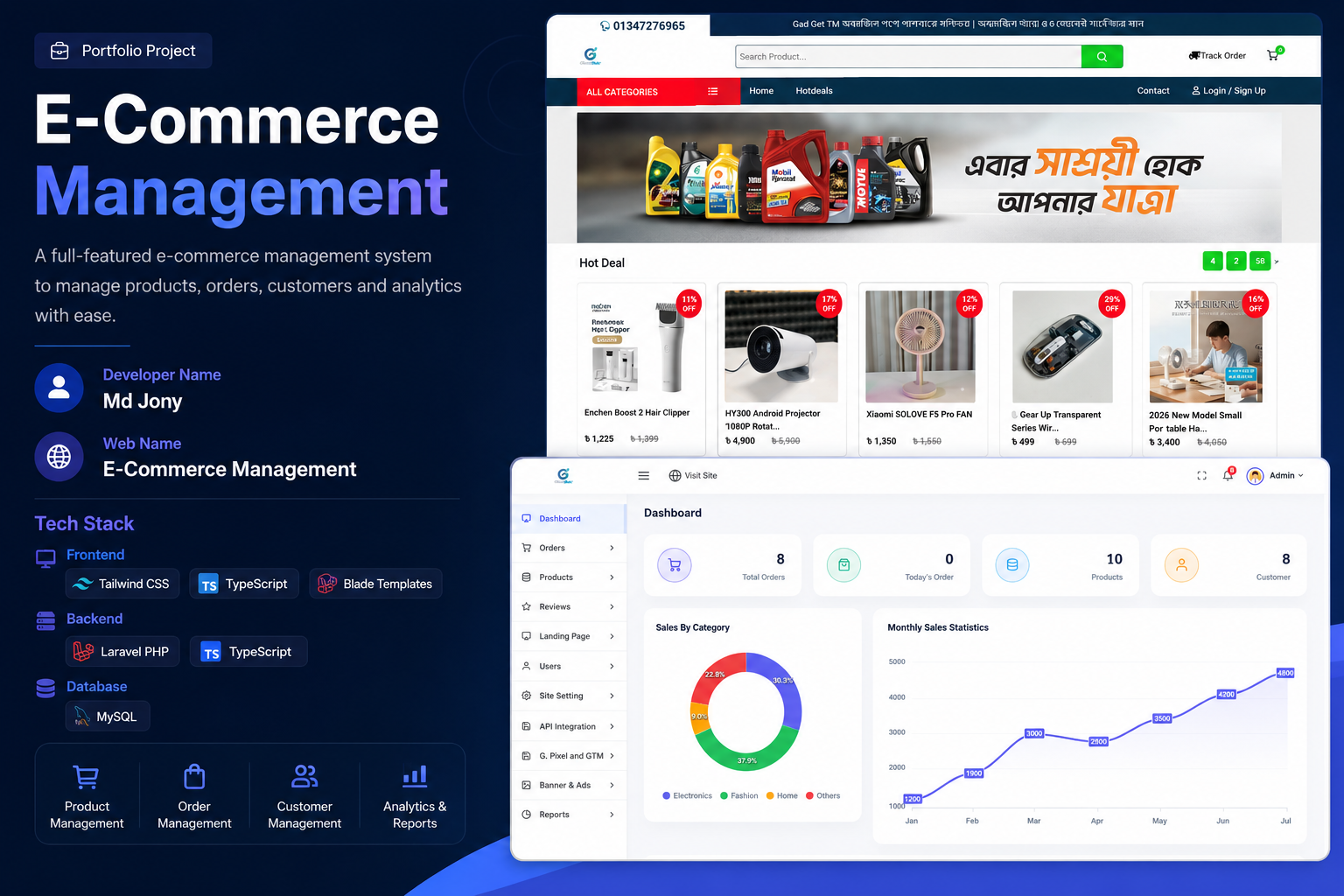 E-Commerce Management Platform